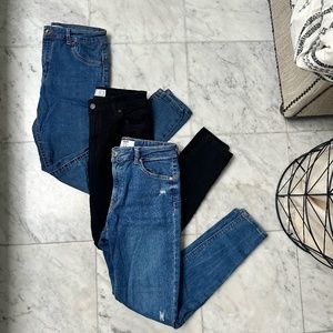 Bershka Push Up Jeans Bundle, Size 08